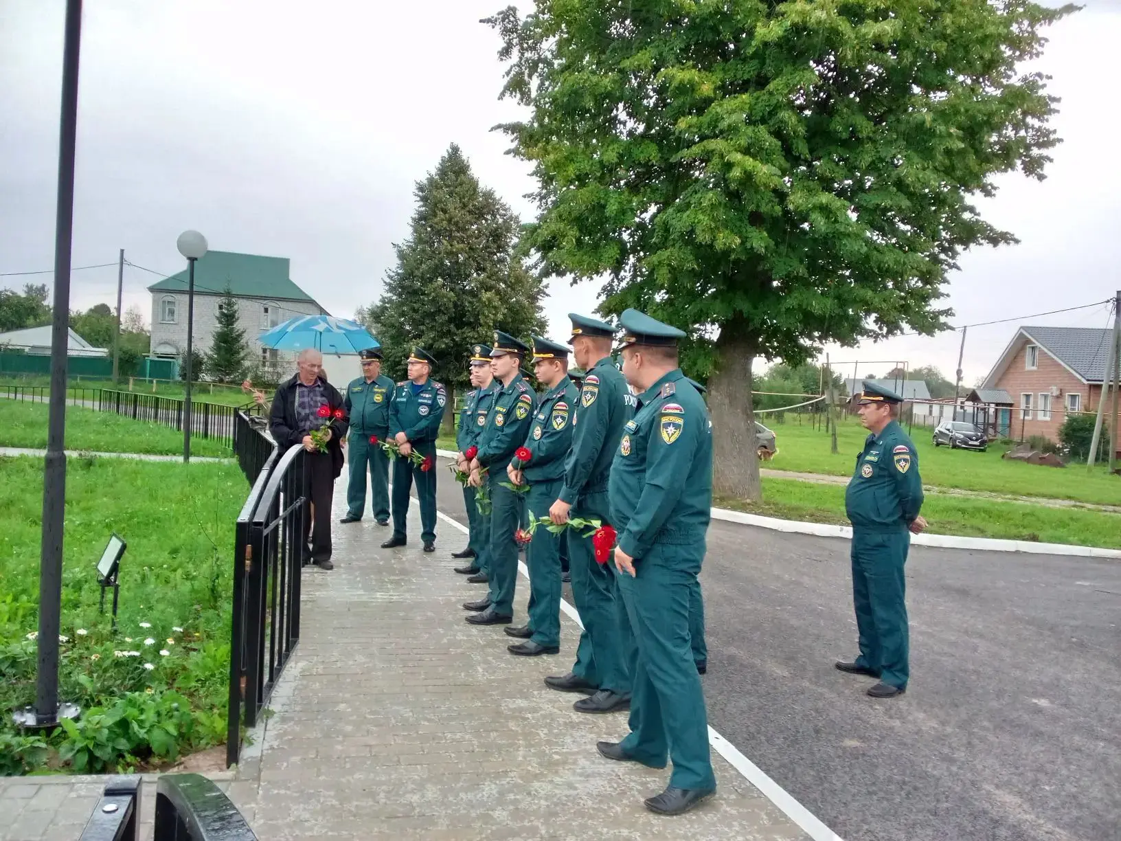 20 августа на Эльбарусовской земле  побывала делегация сотрудников  Управления надзорно...