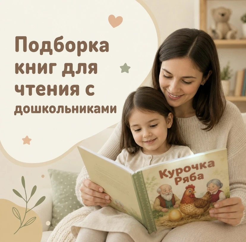 Совместное чтение с дошкольником позволяет познакомить ребёнка с книгой, оно помогает развивать его 