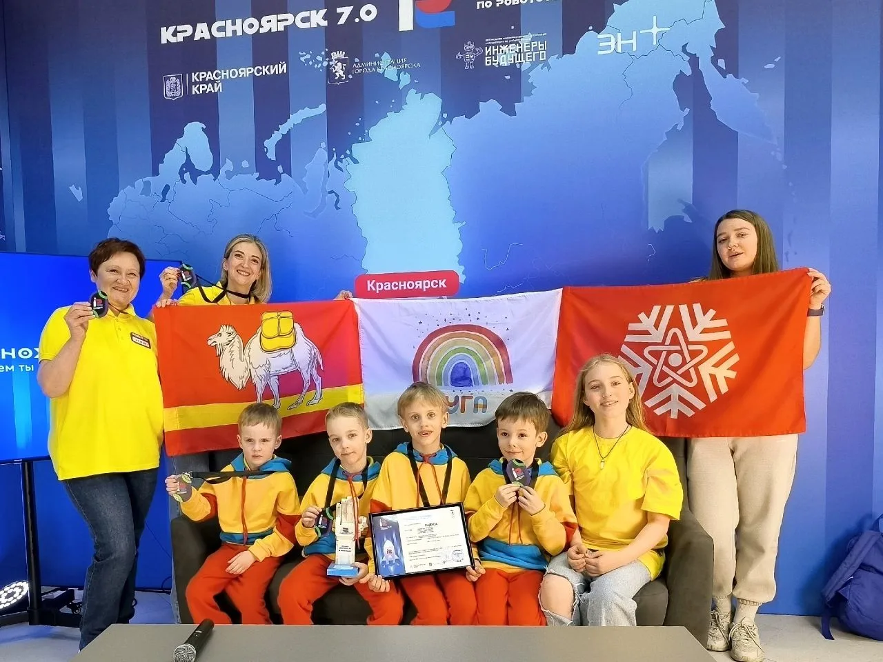 Юные инженеры из Снежинска покорили Красноярск