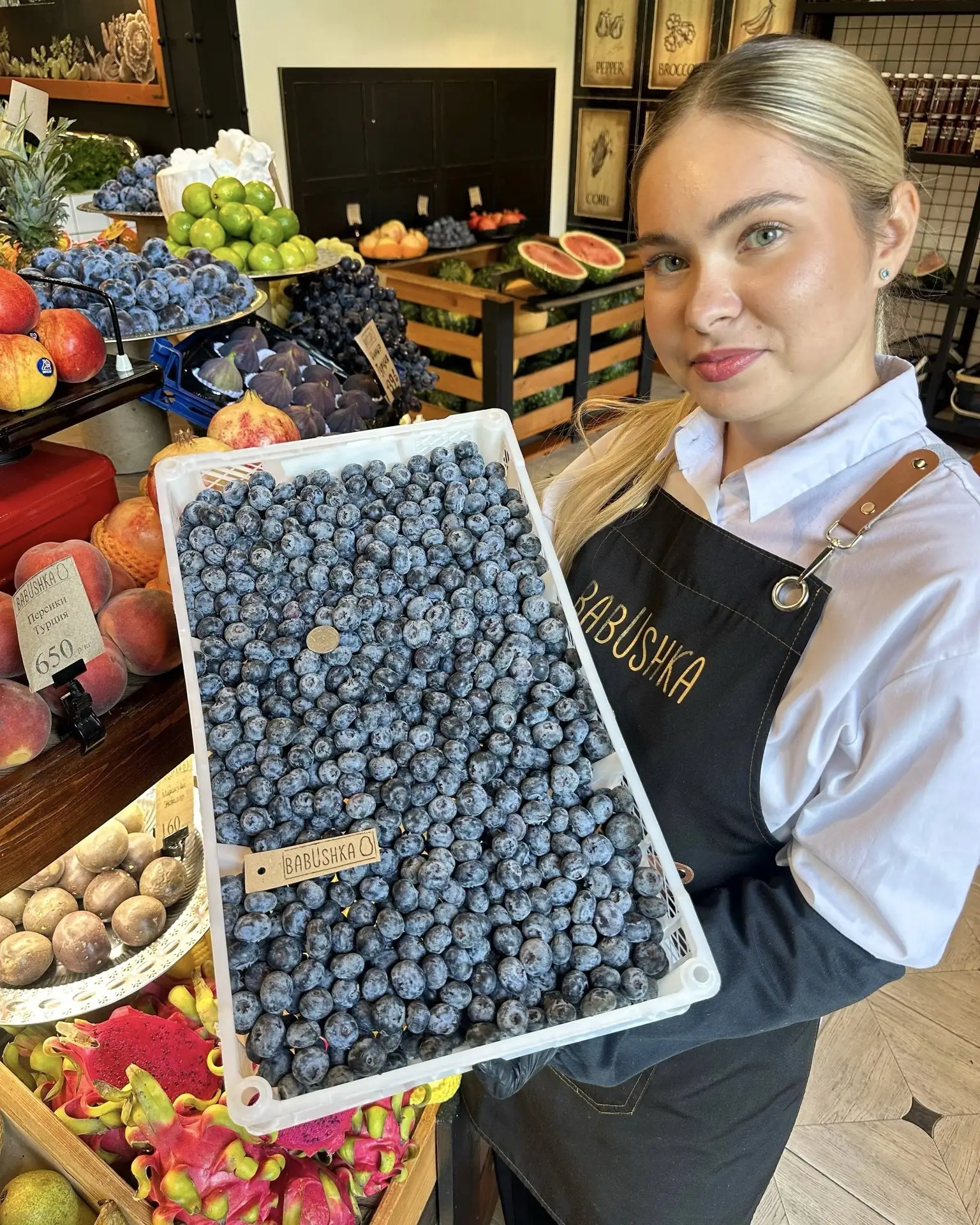 Дарим ящик голубики от «BabUshka Frutta» за лайк ❤️