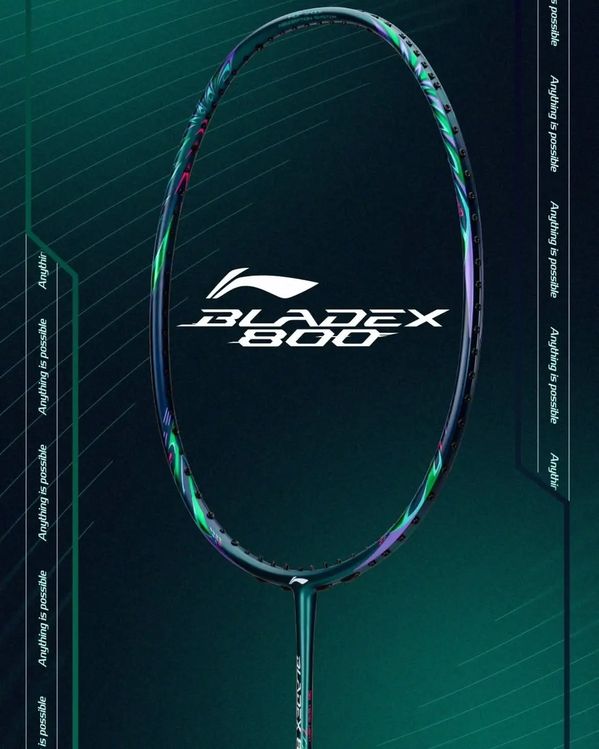 Speed Up! Переходите на новый уровень скорости на корте с ракеткой Li-Ning Bladex 800 🚀