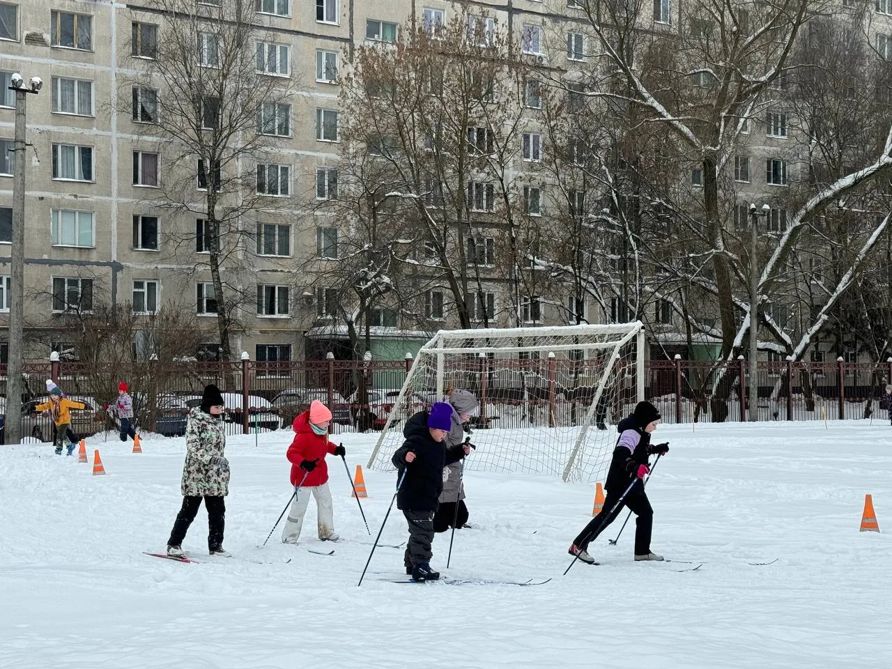 Лыжная подготовка  ⚡В нашей школе стартовала программа лыжной подготовки для формирования основ физи