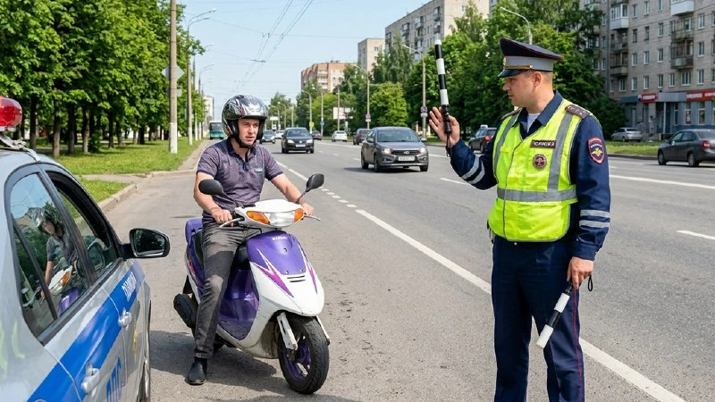 ⚖ ️ Суд конфисковал скутер у злостного нарушителя ПДД