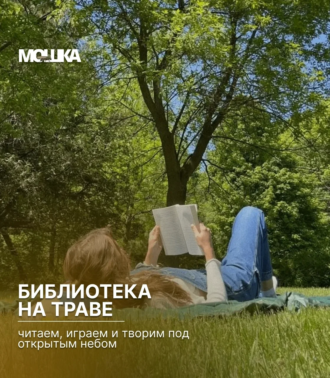 В Астрахани стартовал проект «Библиотека на траве»: читаем, играем и творим под открытым небом

В об