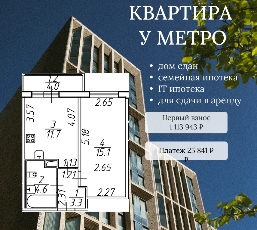 Если хочется купить дешево, но чтоб метро было в пешей доступности.