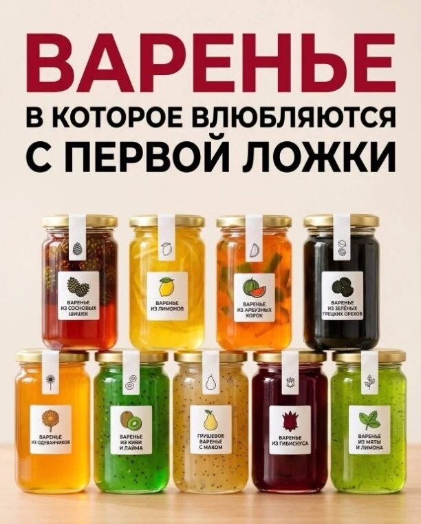 🫙 Варенье в которое влюбляются с первой ложки