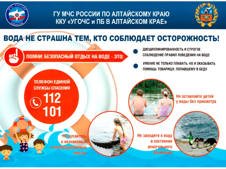 ❗️ Тревожная статистика: 34 человека погибли на водоемах Алтайского края с начала года