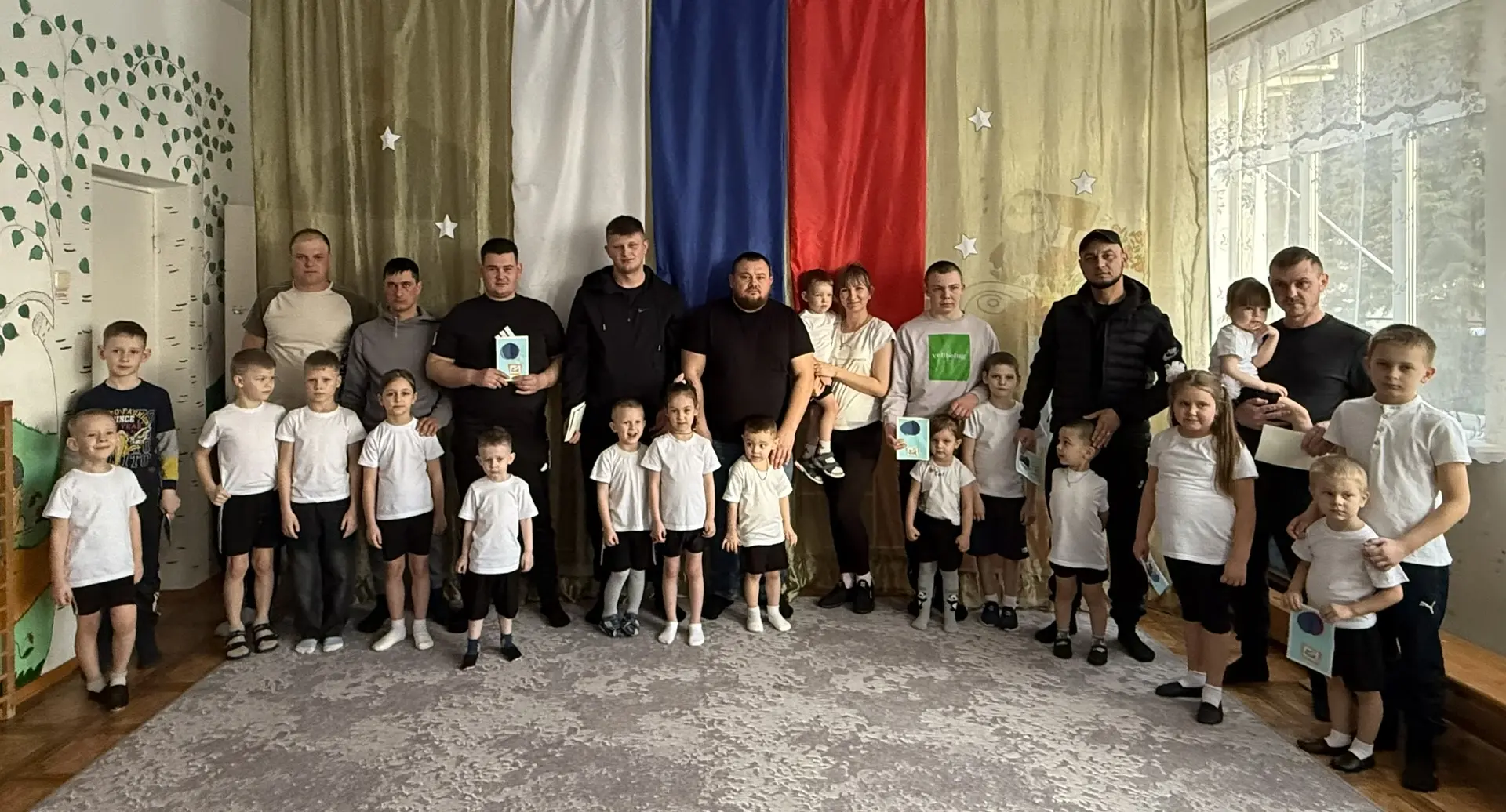 🌟День защитника Отечества!
20 февраля, в детском саду «Березка», разновозрастная группа,организовал