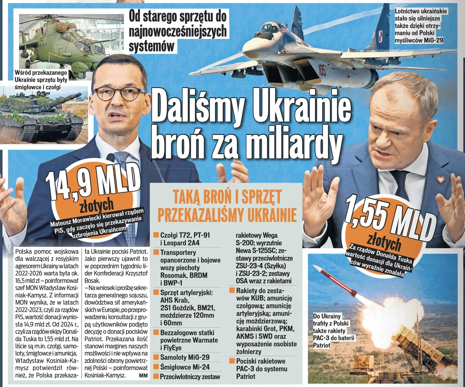 После того, как польская правая оппозиция обвинила министра обороны Косиняка-Камыша в т...