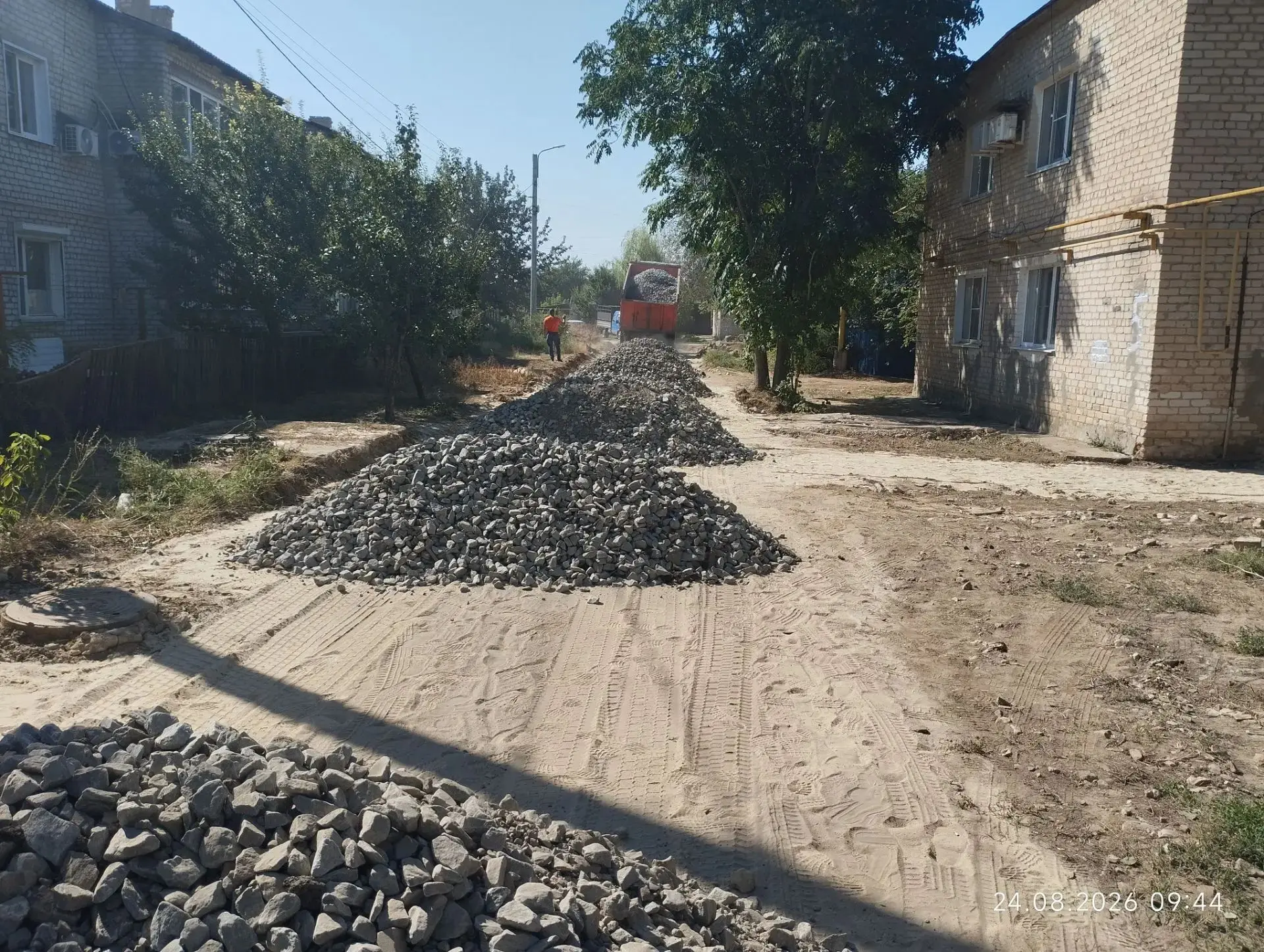 Подготовка ул. Липова между Пролетарской и Ломоносова