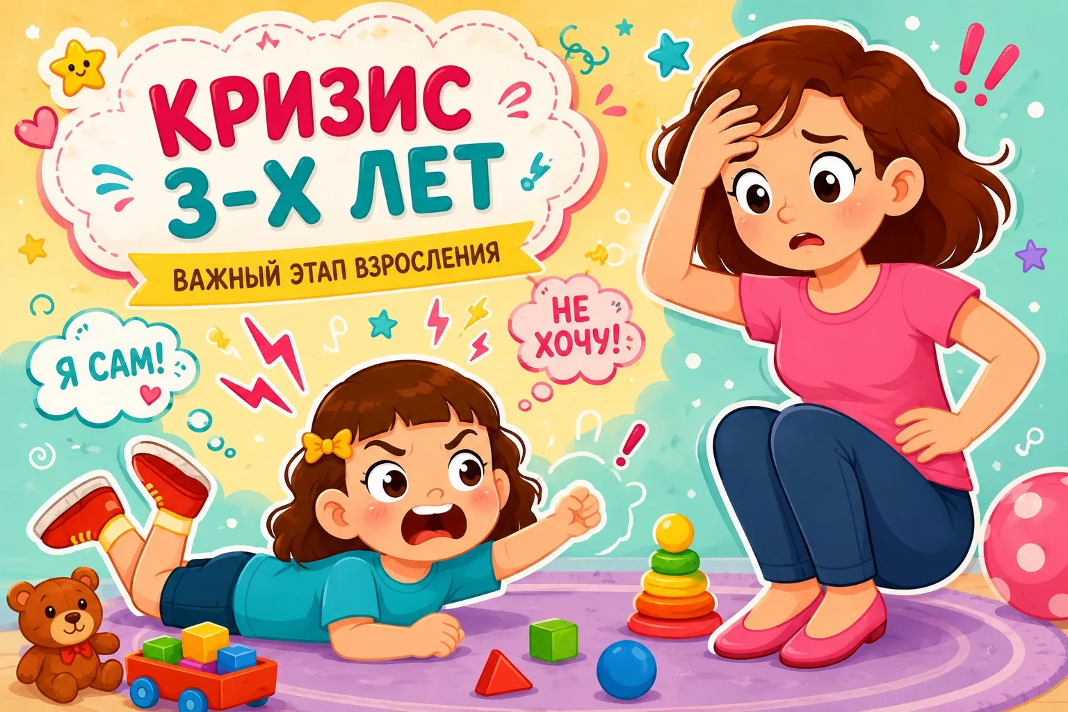 Дорогие родители!

Наверняка многие из вас замечали, что совсем недавно ласковый и послушный малыш в