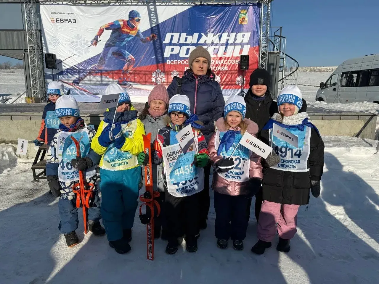 14 февраля прошла Всероссийская массовая лыжная гонка