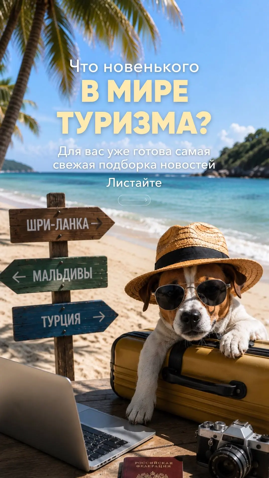 Свежая подборка актуальных новостей в мире туризма🤍✈️