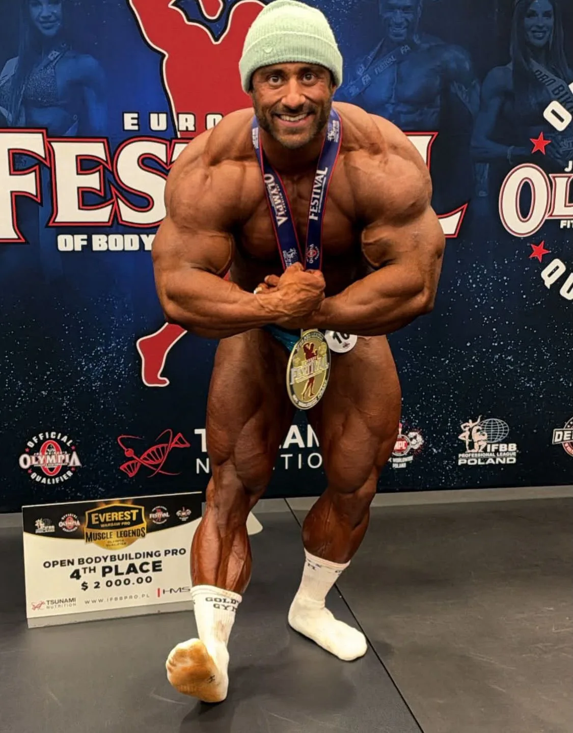Фотографии Николы Леонетти (Nicola Leonetti) с турнира "Everest Muscle Legends Pro" 202...