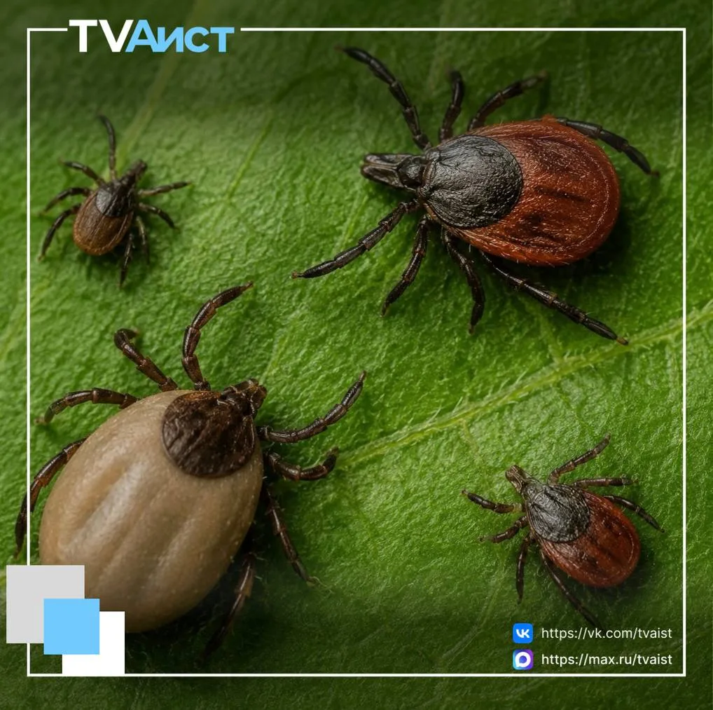 🕷 Второй пик активности клещей начнётся в августе и продлится до середины осени, — сообщают биологи