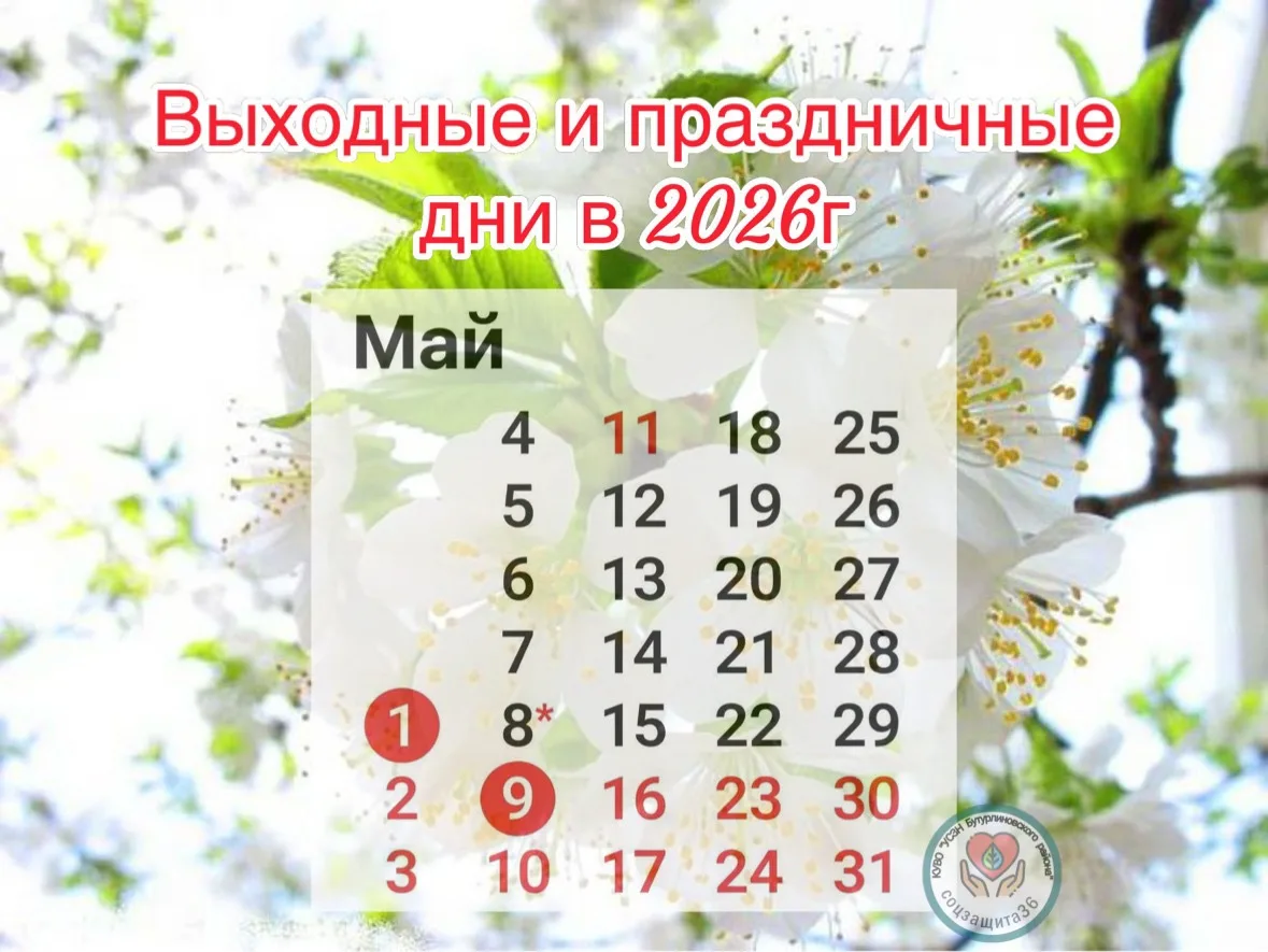 ❗️О  графике  работы в майские праздники
