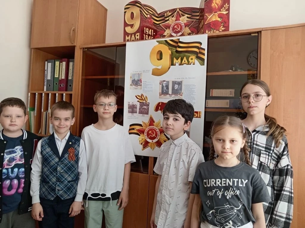 🕊️7 мая 2026 года в классе педагога Г. Ю. Негребецкой состоялась патриотическая акция ...