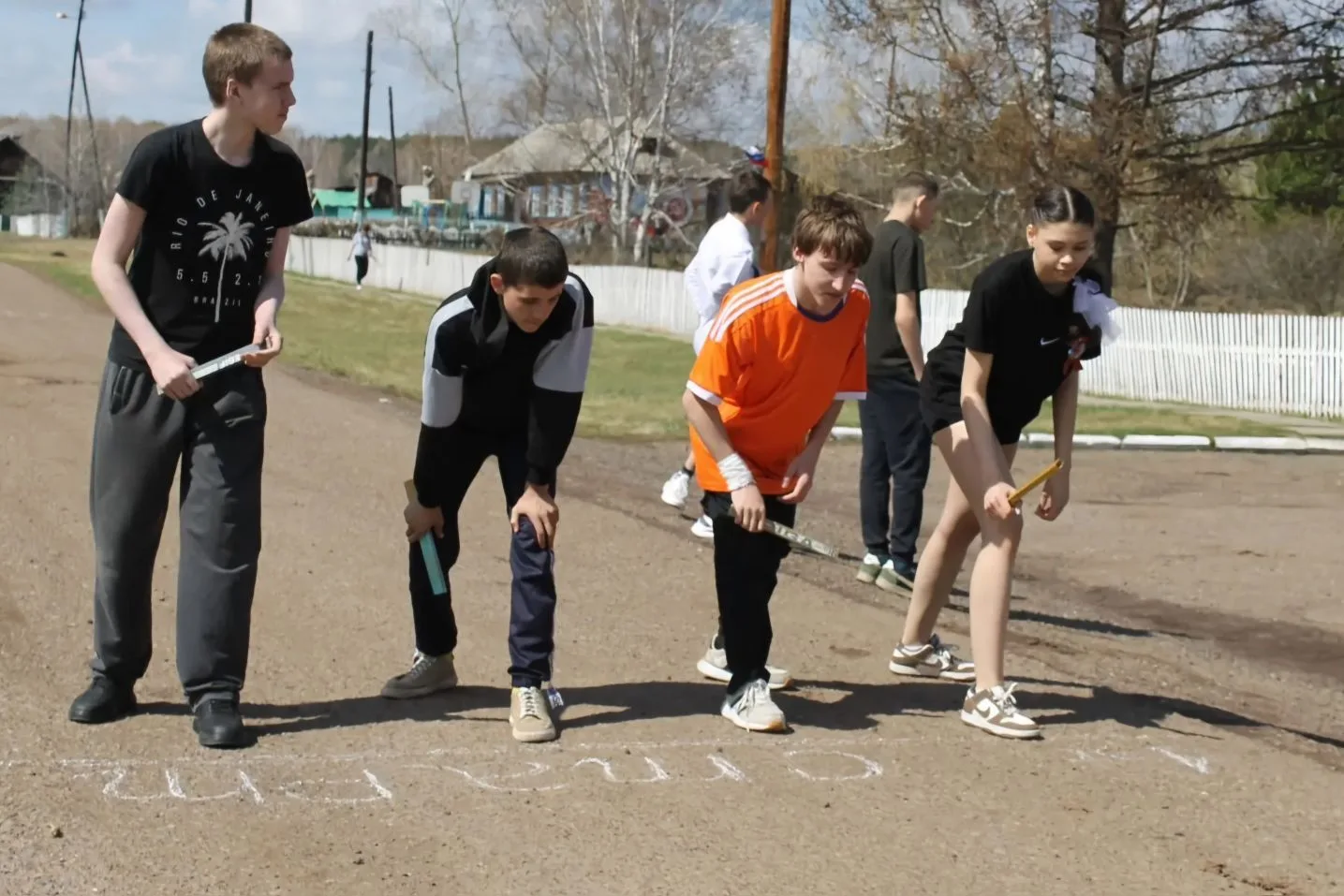 🎗🏃‍♂️🏃‍♀️8 мая в школе прошла традиционная легкоатлетическая "Эстафета Победы", посв...