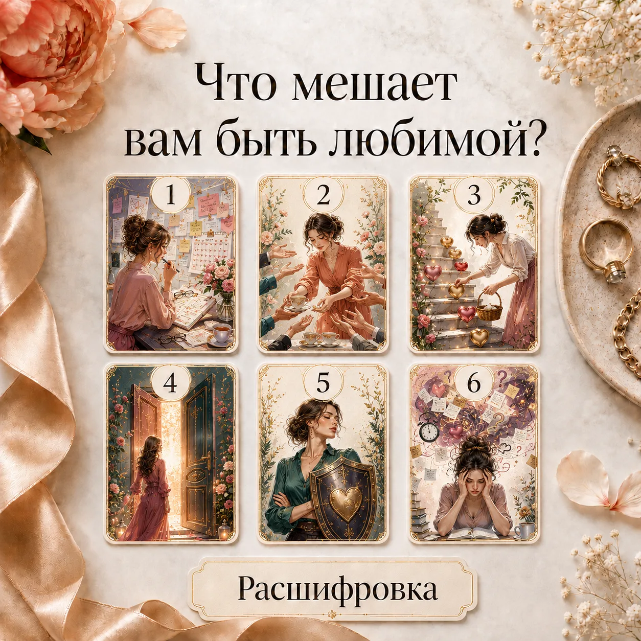 ЧТО МЕШАЕТ ВАМ БЫТЬ ЛЮБИМОЙ?