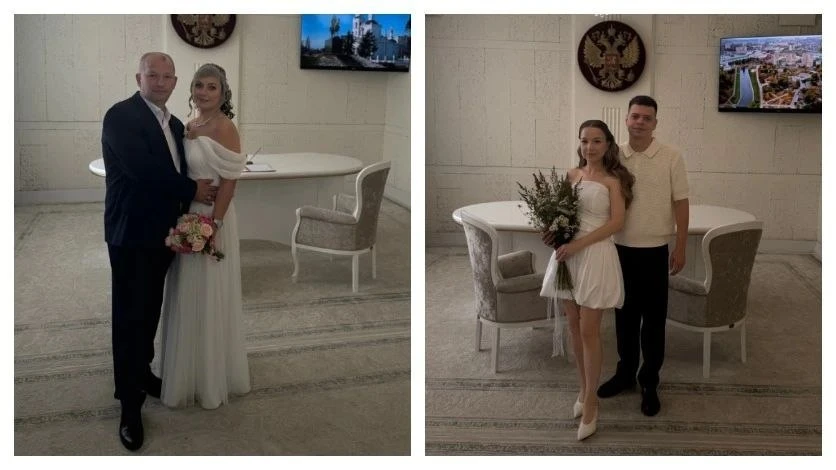 💍 Орловчане массово женились в День семьи, любви и верности