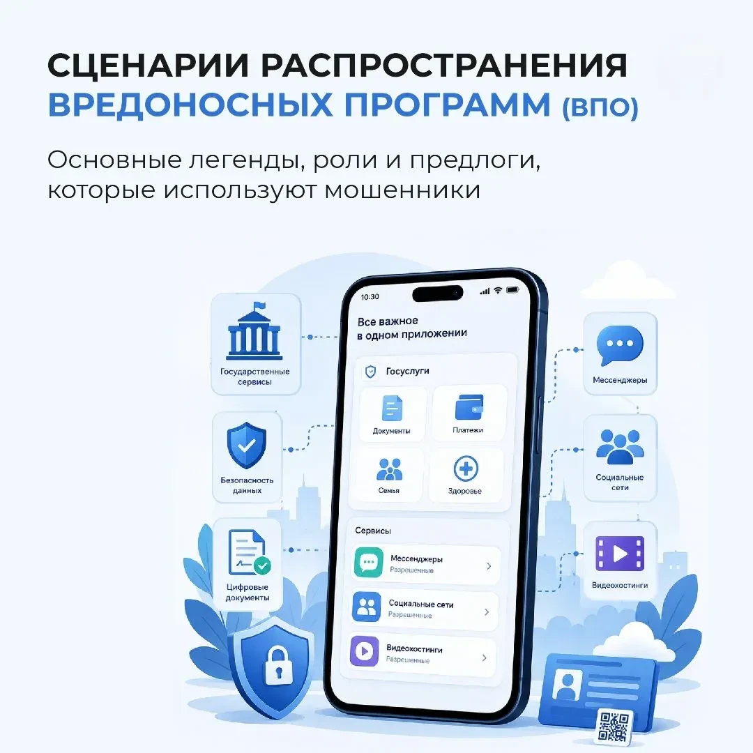 ‼️ Приложения‑ловушки: как не попасться на уловки мошенников?