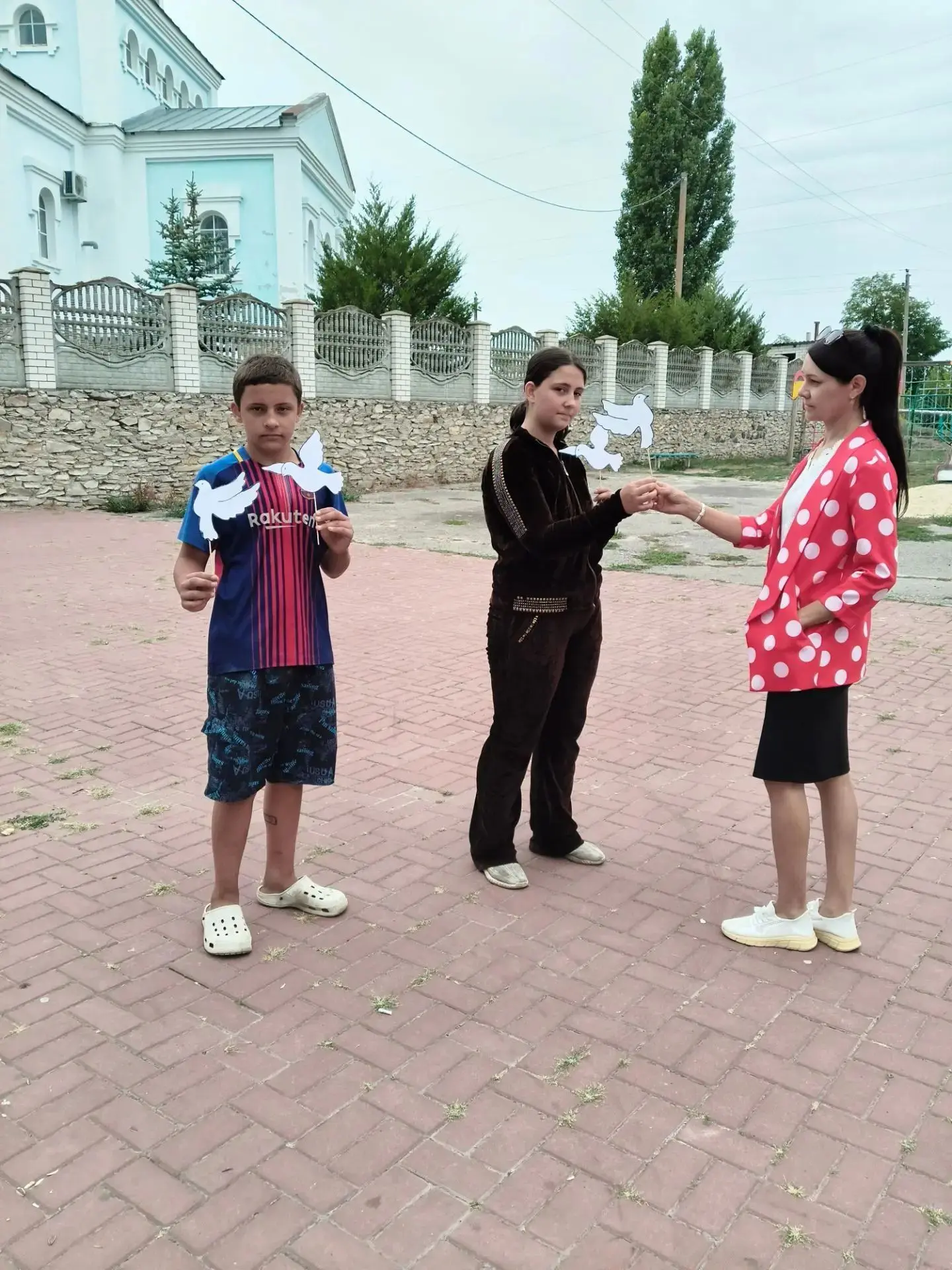 «Белые голуби памяти»