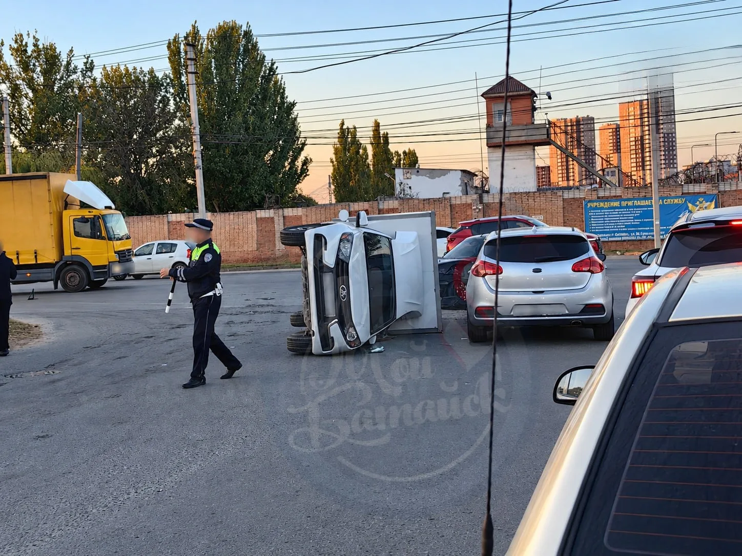 🫣 ДТП с переворотом в Батайске