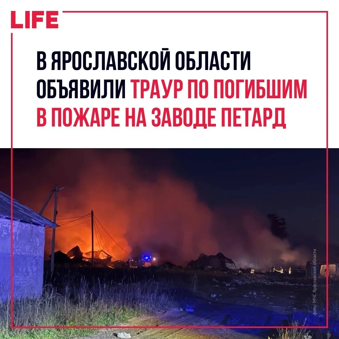 Задержан гендиректор предприятия по производству пиротехники в Ярославской области, где...