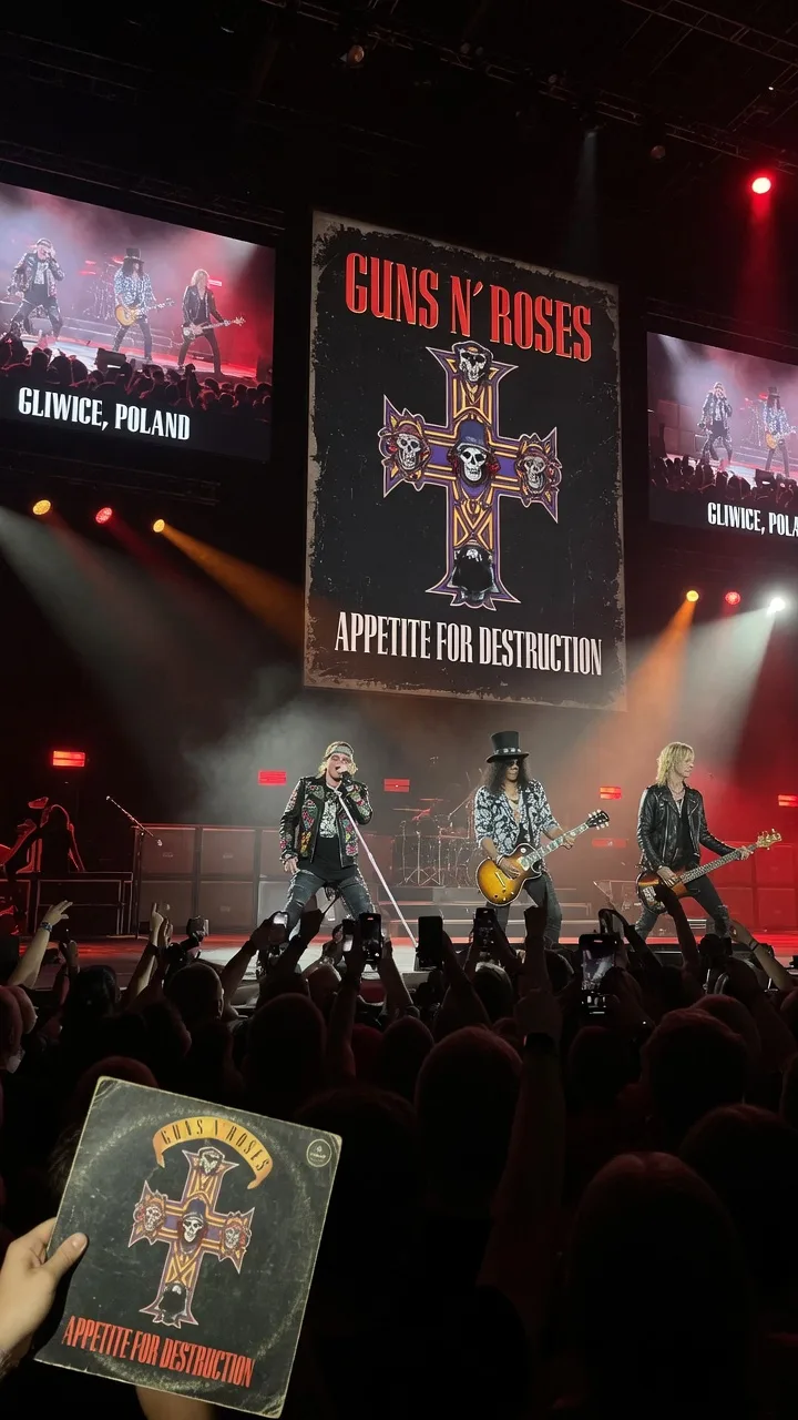 Guns N' Roses раскопали раритет с Appetite for Destruction на концерте в Польше

В польском городе Г