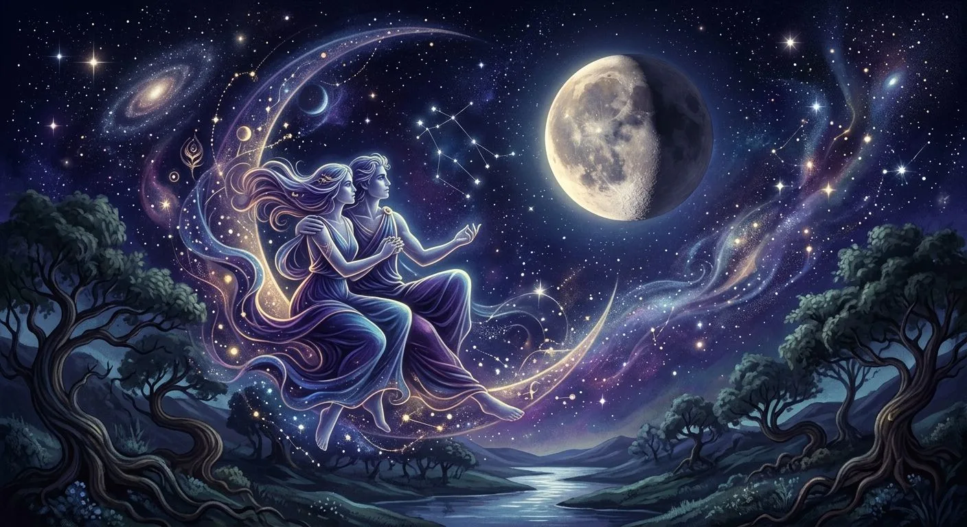 🌙 Убывающая Луна в Близнецах