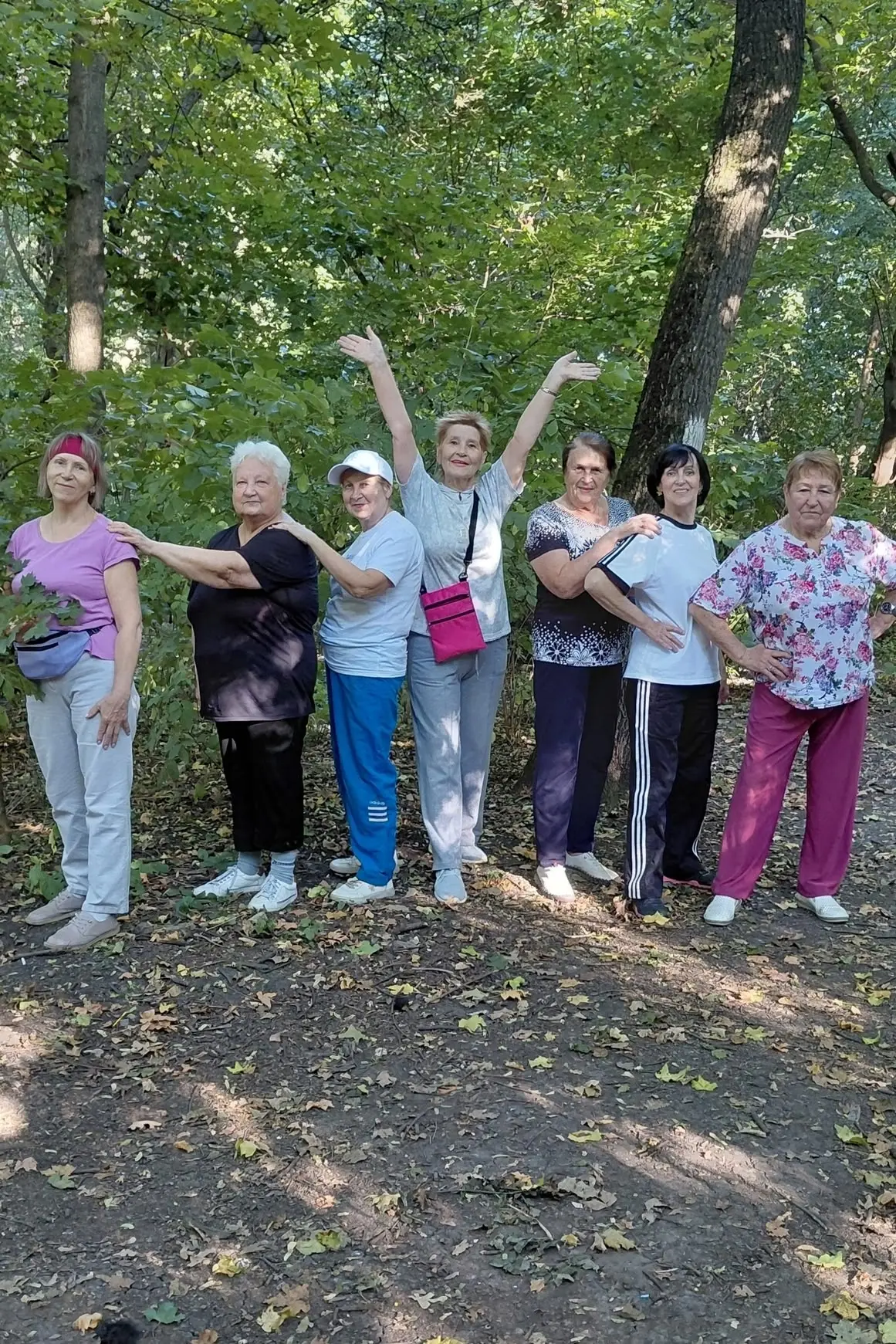 Физзарядка, бег, ходьба –