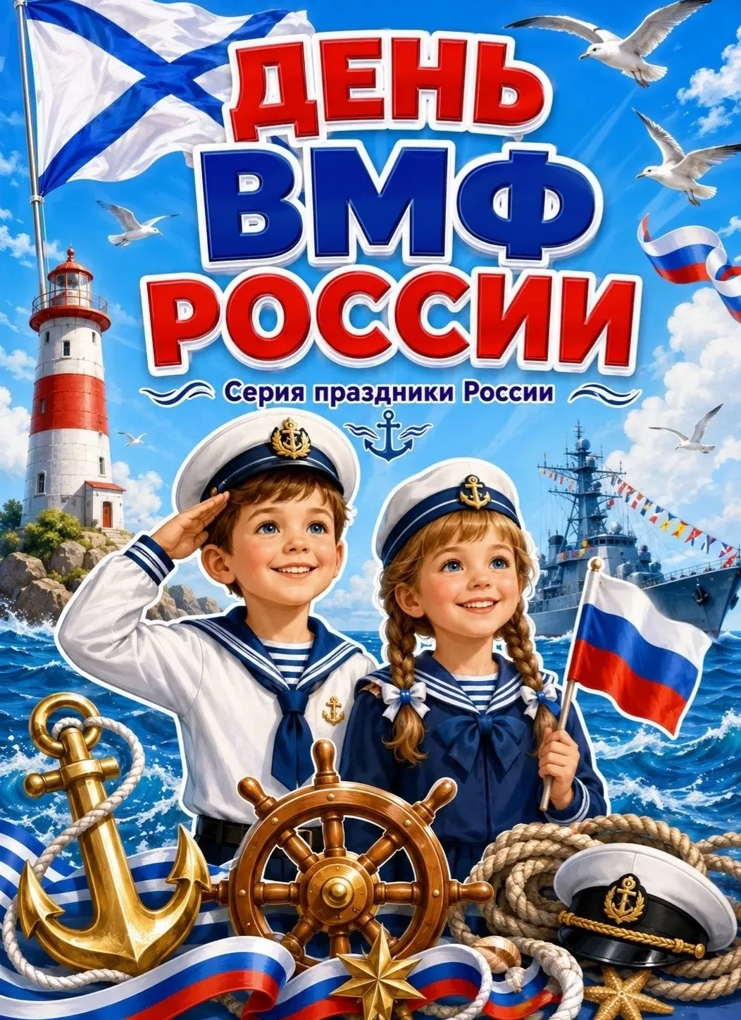 🇷🇺 С Днем Военно-Морского Флота России! ⚓️
🌊 26 июля — День Военно‑морского флота России. 330 лет
