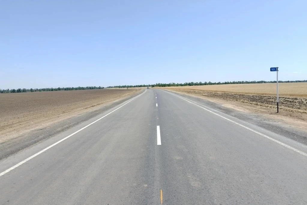В Орловском районе завершен ремонт участка региональной автодороги