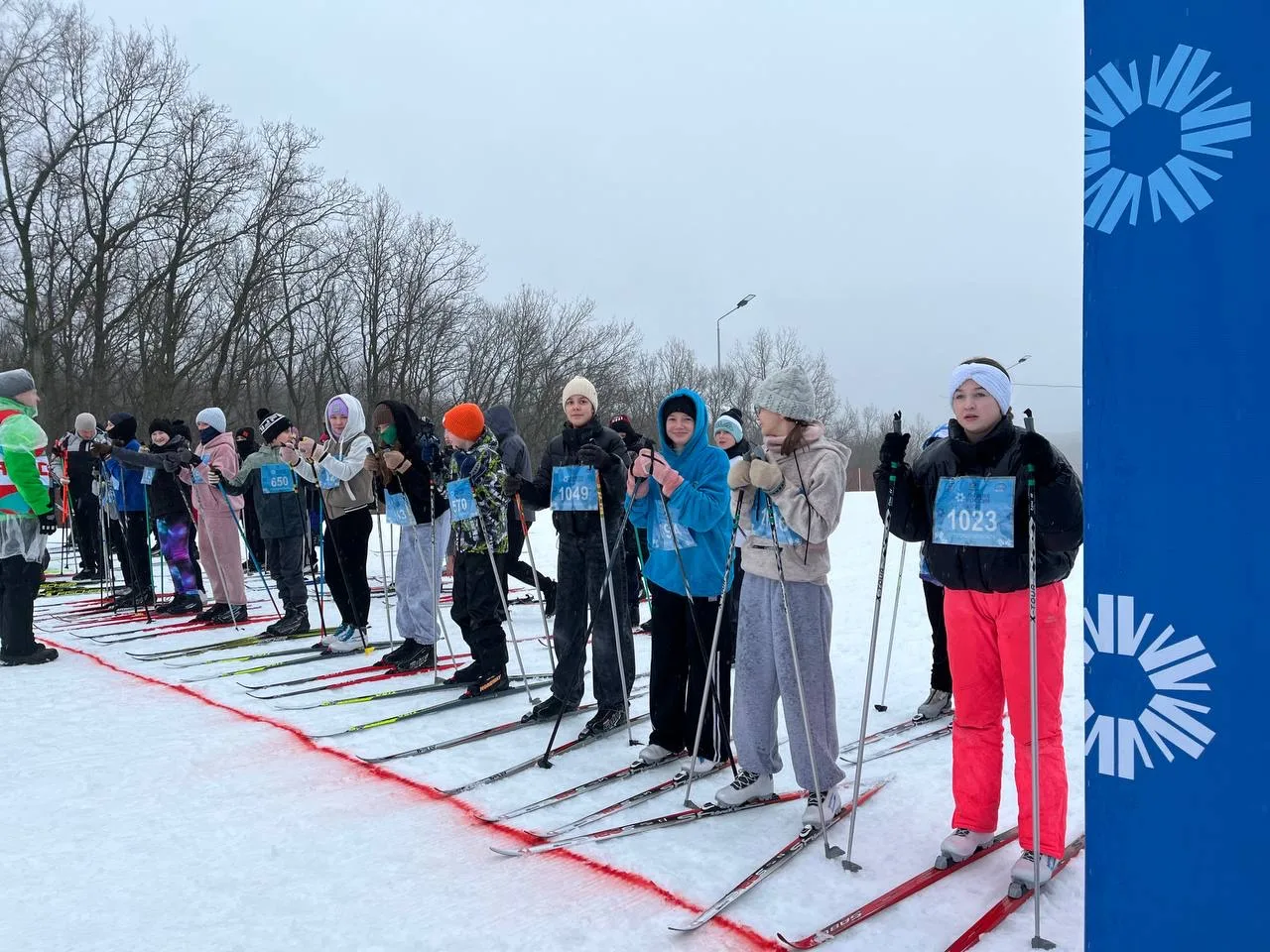 ⛷️Лыжня России-2026: наши ребята зажигают на трассе! 🌟  Сегодня состоялось яркое событие – гонка «Лы