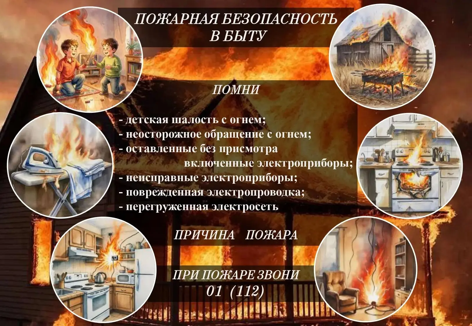 #ОстановиОгонь В рамках реализации профилактических мероприятий Федеральной информационной противопо