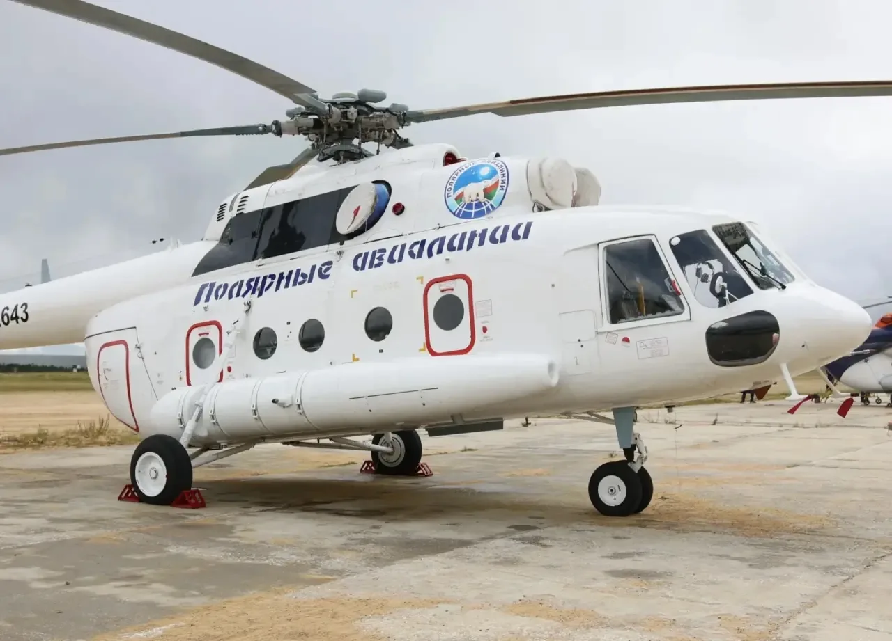 🚁 Парк «Полярных авиалиний» пополнился девятью Ми-8МТВ-1 с 2017 года