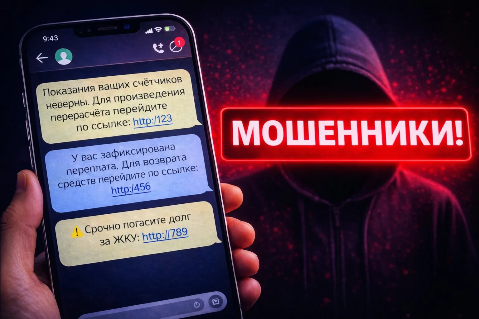 ❗️В ЖКХ фиксируют рост новых мошенничеств.
