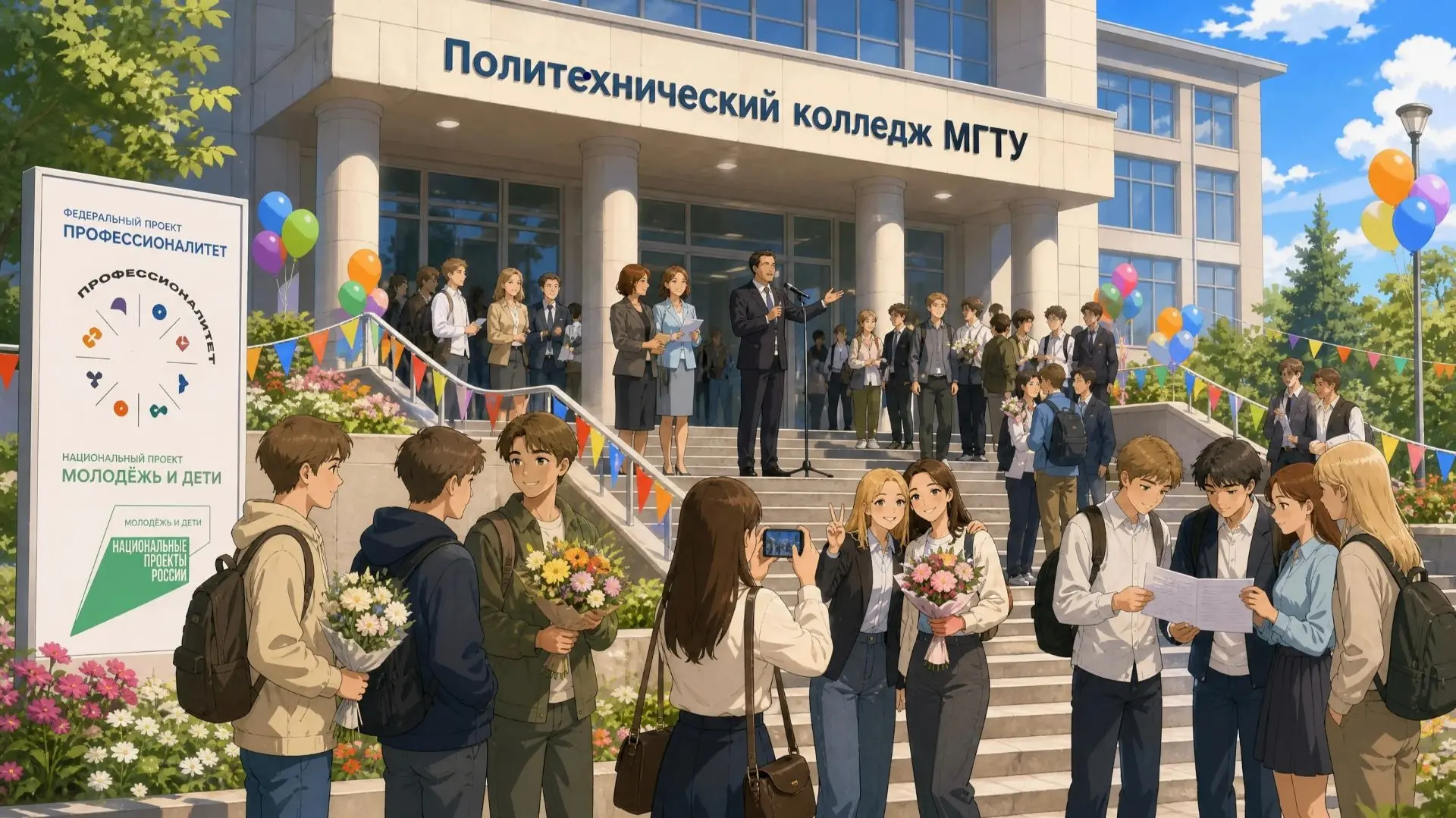 🎉 Дорогие студенты и преподаватели Политехнического колледжа МГТУ! 🎉
