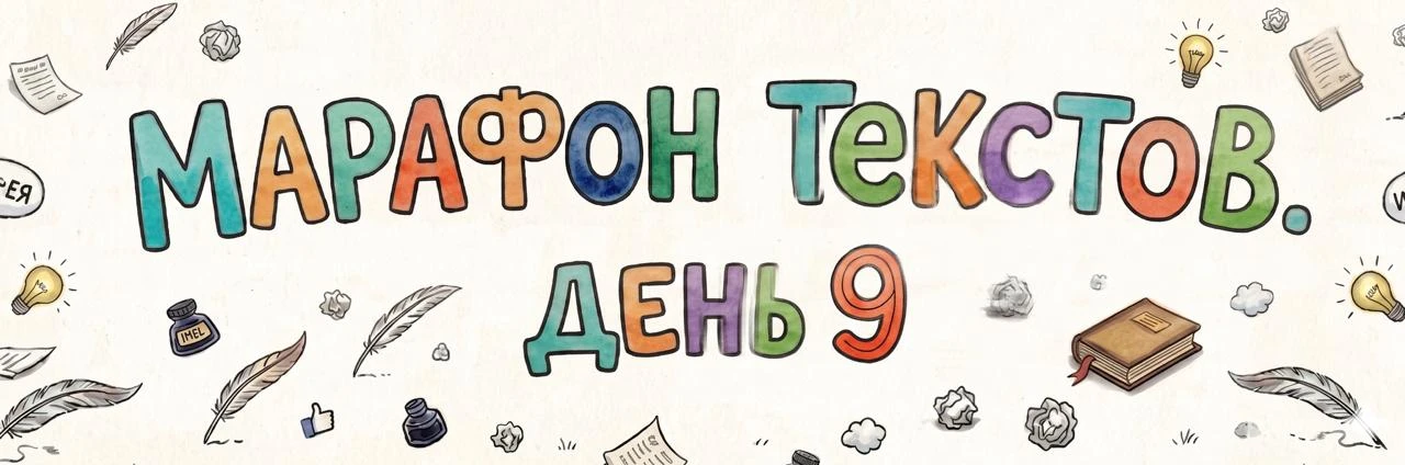 Марафон текстов. День 9