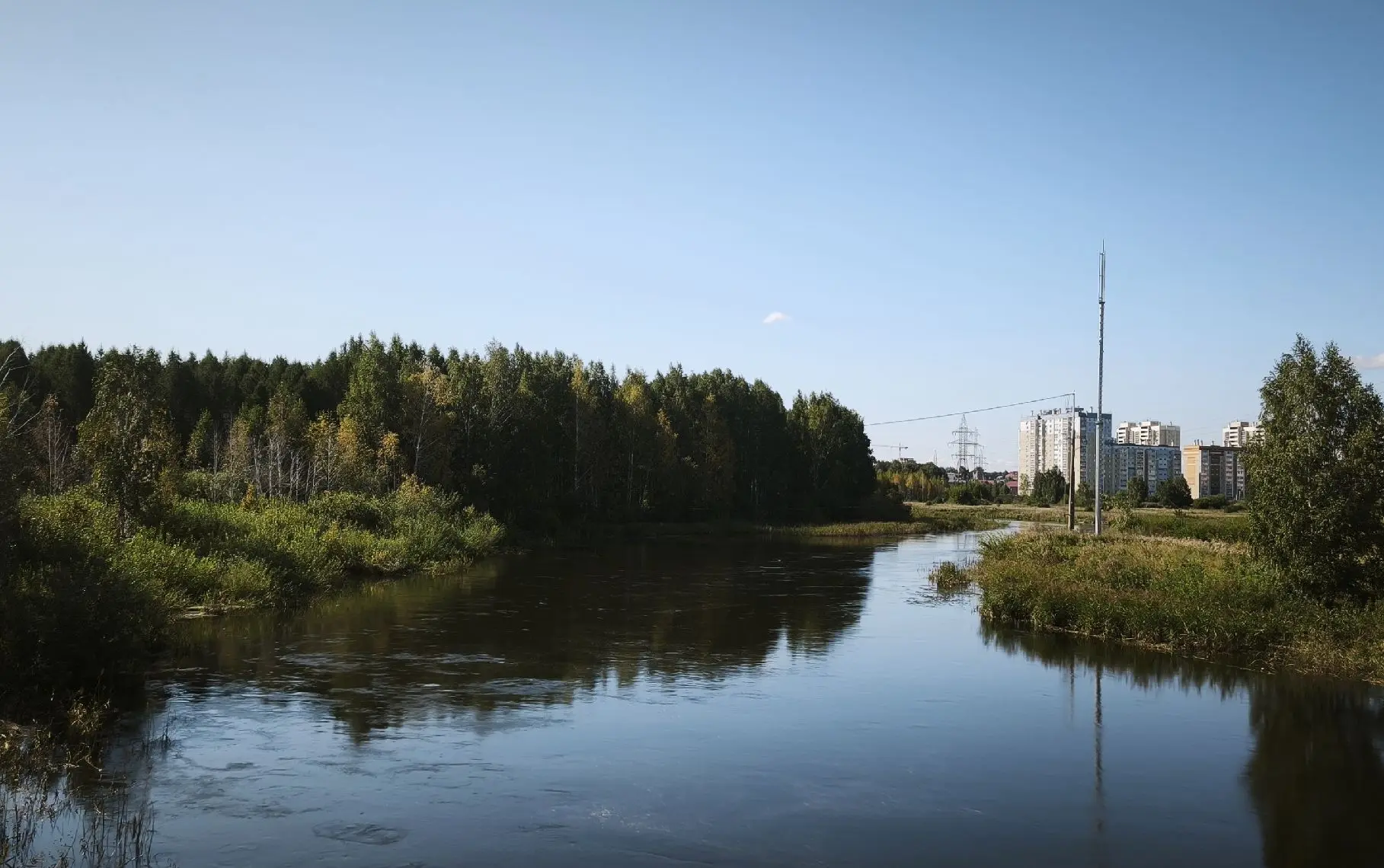 Уровень сброса воды на Шершневском водохранилище снижен до 30 кубометров в секунду