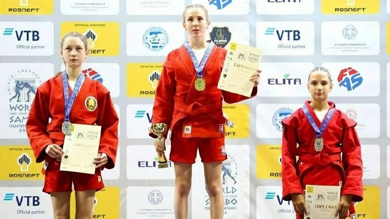 🤼‍♀️🥇👍 Калининградская самбистка выиграла первенство мира