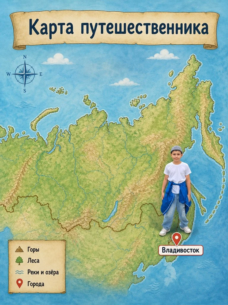 ✈️«Карта путешественника»!