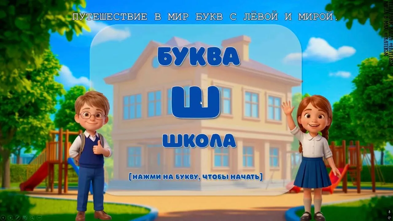 Программа «Азбука» — 33 урока для знакомства с буквами русского алфавита.😍📖
