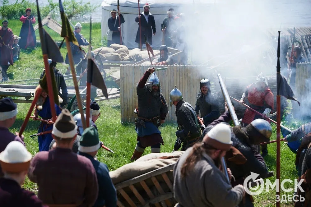 Театрализованные сражения Омской крепости временно меняют "прописку" 🛡🏹