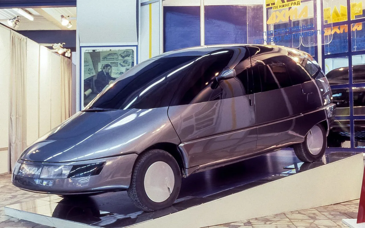 Концепт-кар по-советски: НАМИ «Охта» на выставке «Автодизайн-88»