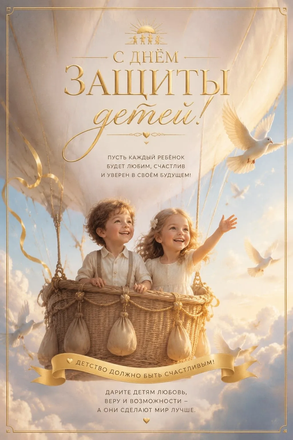 👼1 июня — День защиты детей