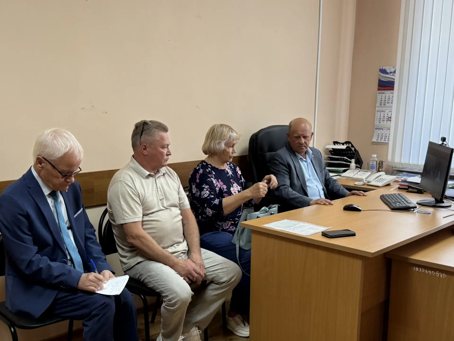 ✍️17 июня в Петровском муниципальном округе прошёл приём населения в общественной приёмной Главы Там
