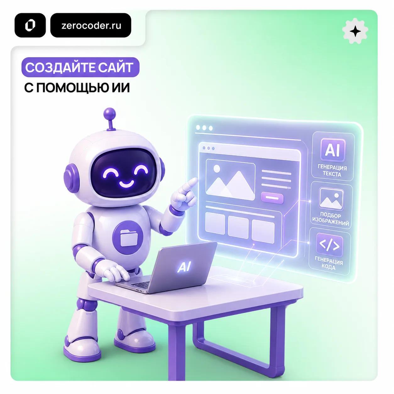 🌐 ИИ, которые помогут создать сайт без разработки

Сегодня нейросети могут взять на себя часть рабо