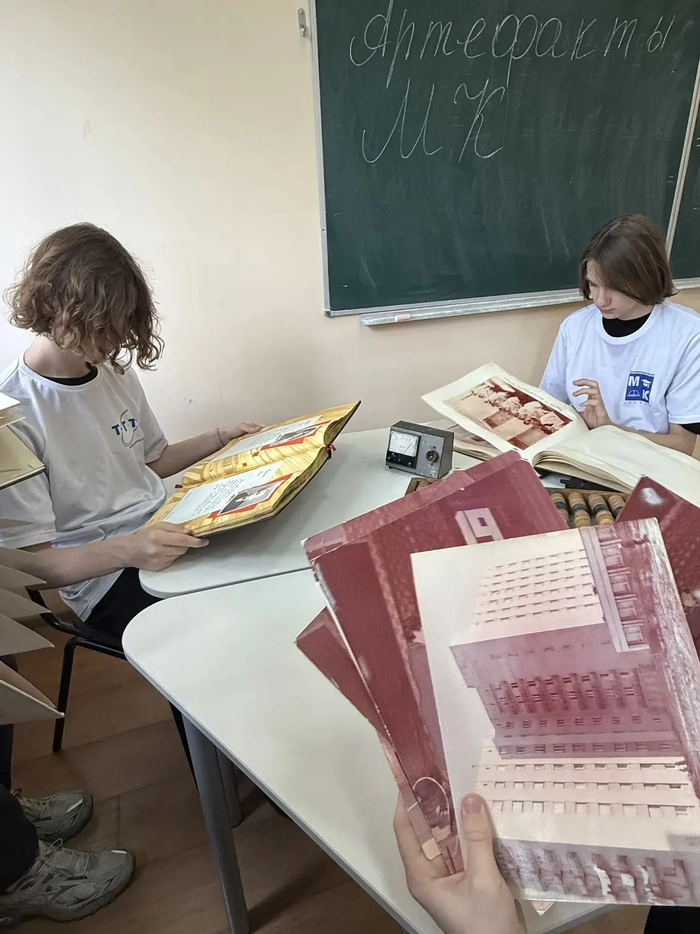 Артефакты МК ⚙️  🏛️ К Международному дню музеев (18 мая) студенты Многопрофильного колледжа ТГТУ сов