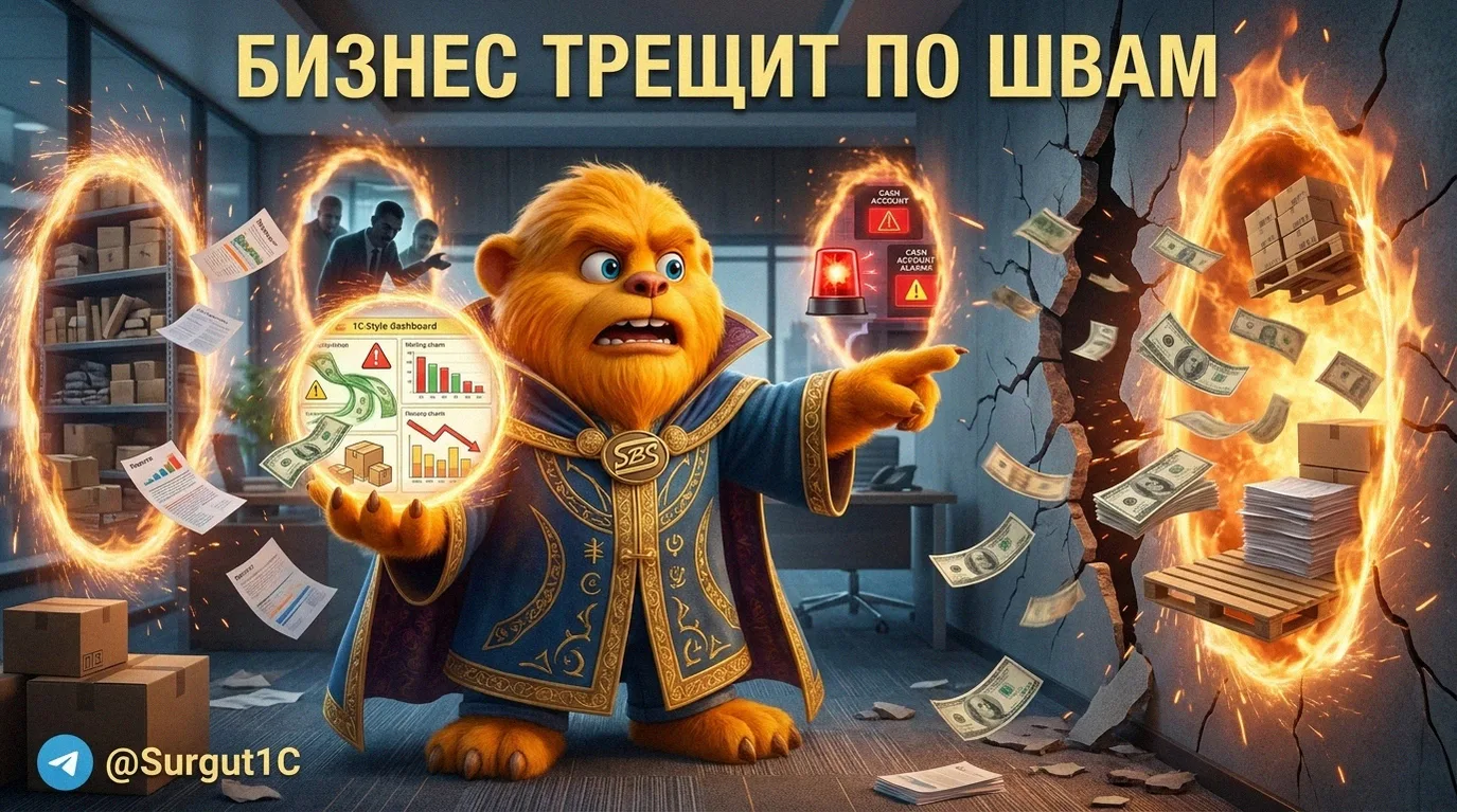 📊 Как отчеты 1С могут спасти ваш бизнес от скрытых проблем